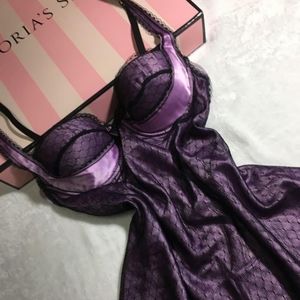 Vintage y2k VICTORIA SECRET BABYDOLL lingerie sz 36C large